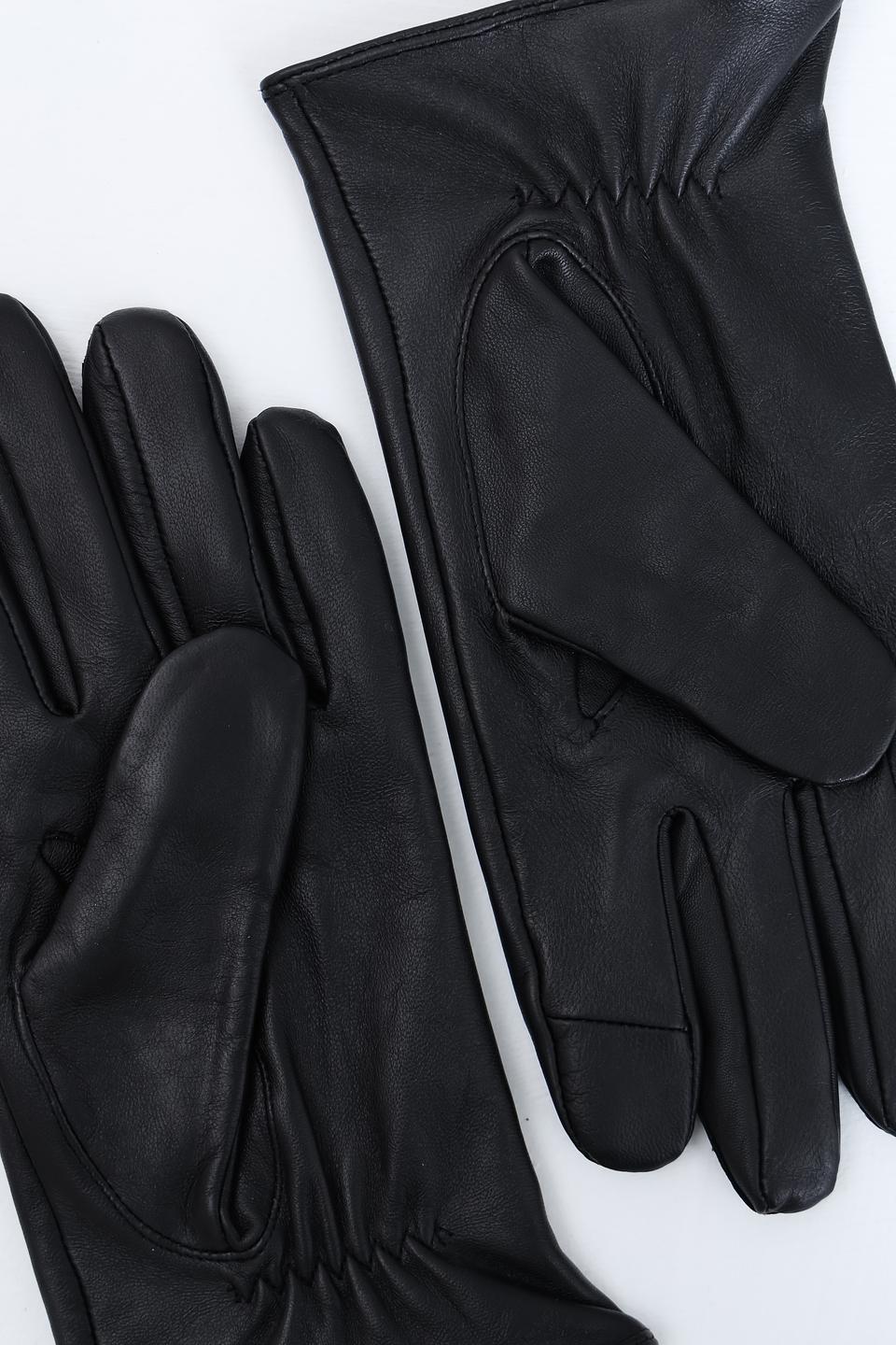 Перчатки Roeckl кожаные чёрные