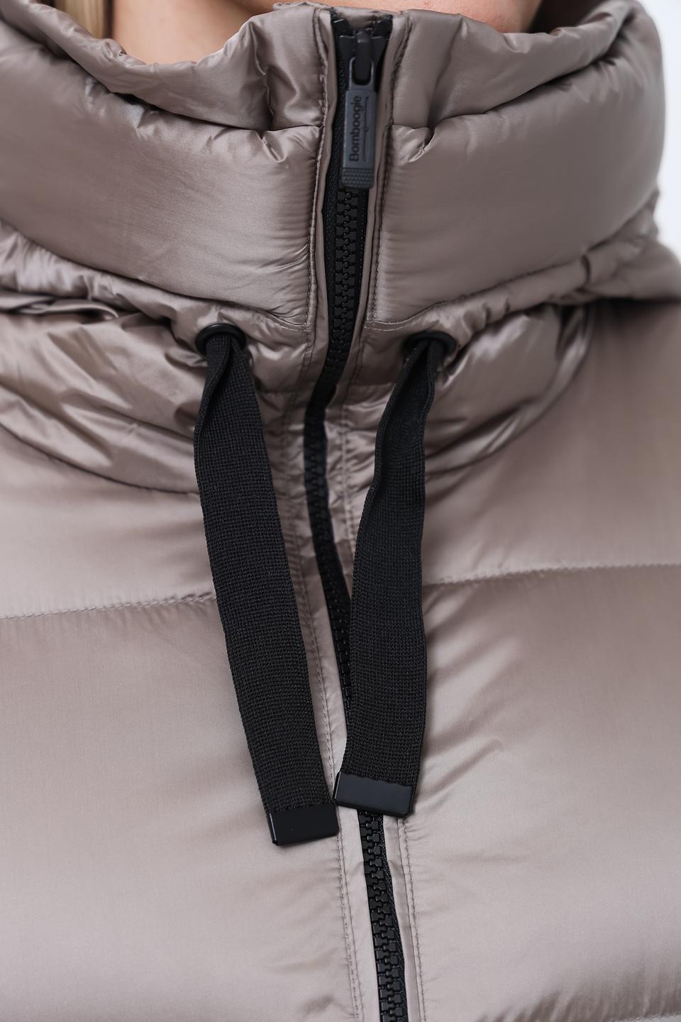 Пальто Bomboogie стеганое бронзовое