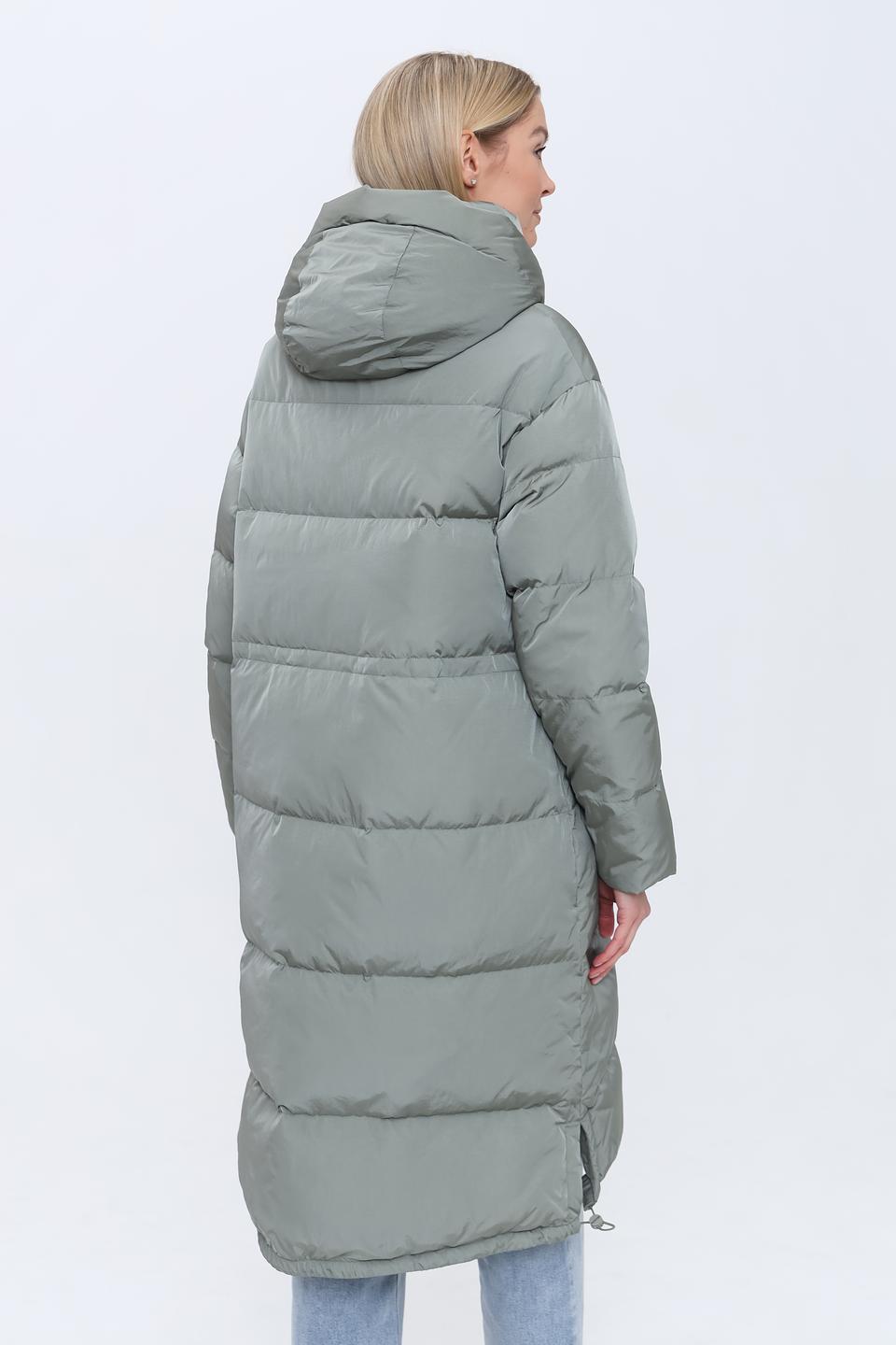 Пальто Bomboogie стеганое оливковое