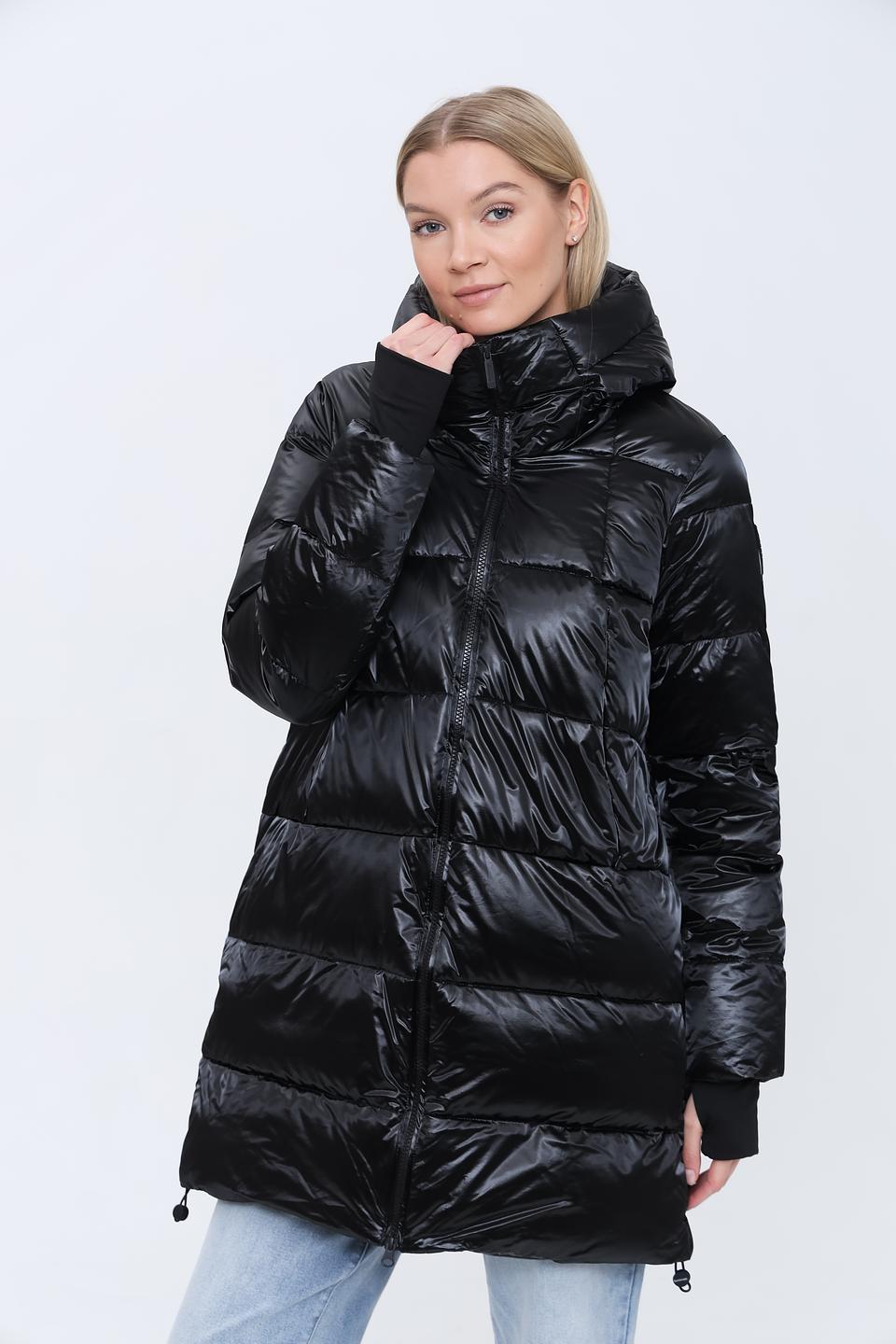 Пальто Bomboogie стеганое чёрное