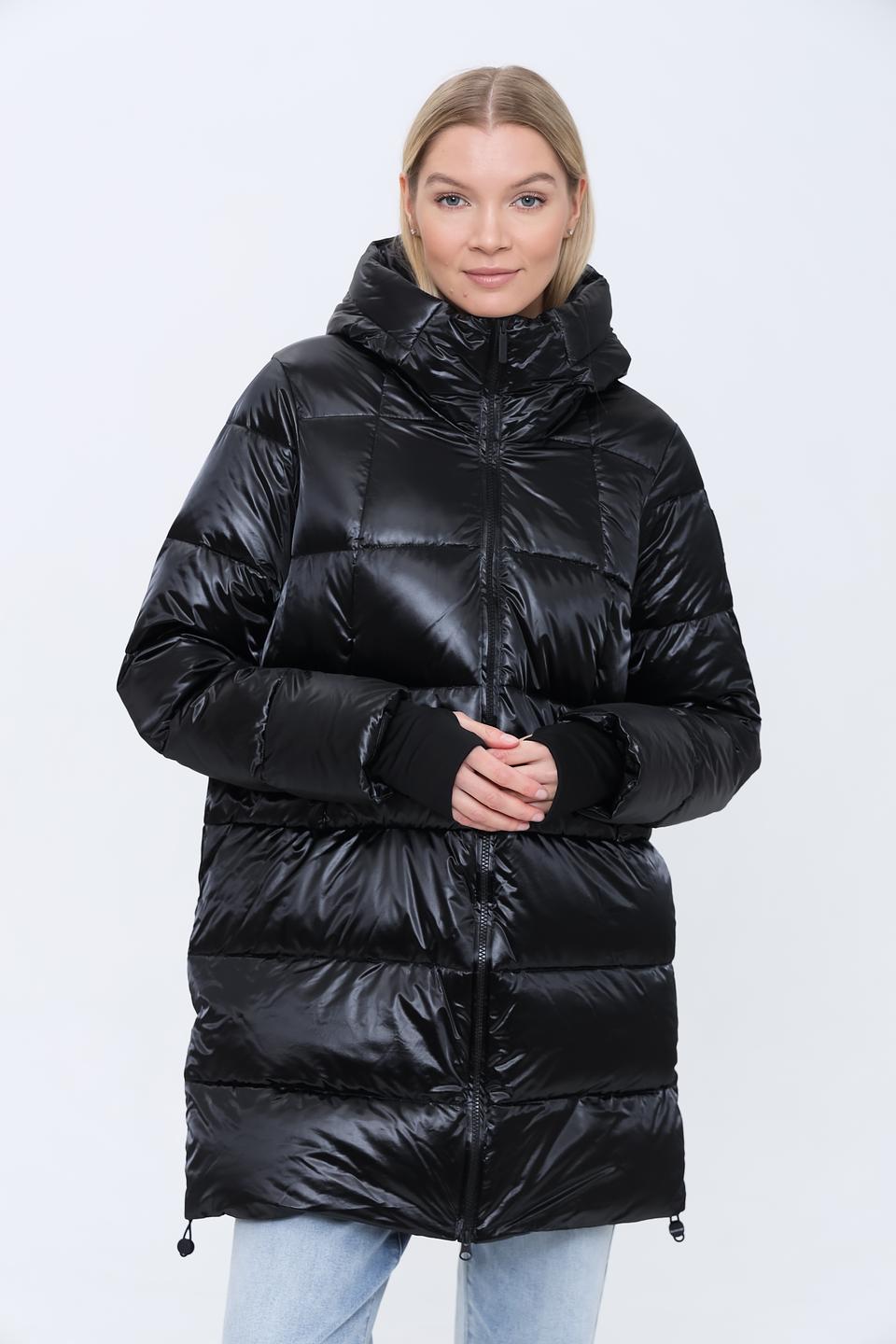 Пальто Bomboogie стеганое чёрное