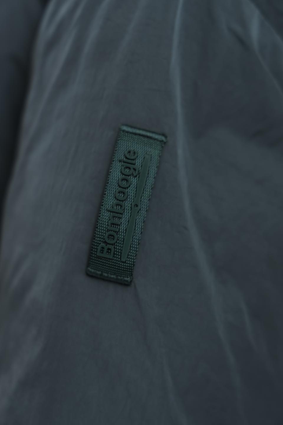 Пальто Bomboogie стеганое зелёное