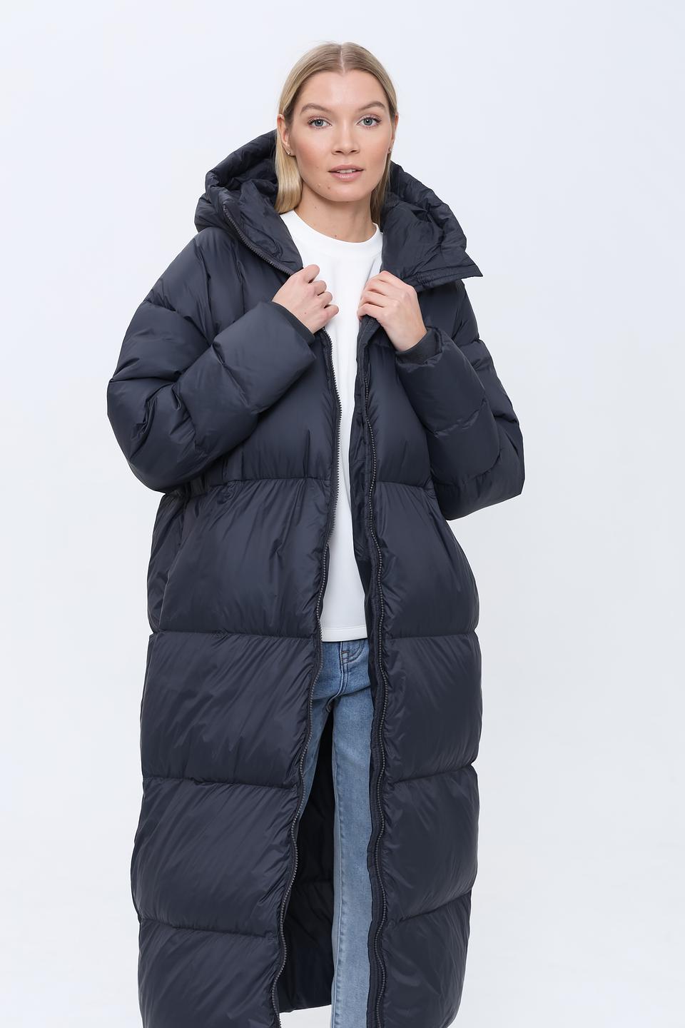 Пальто Bomboogie стеганое чёрное