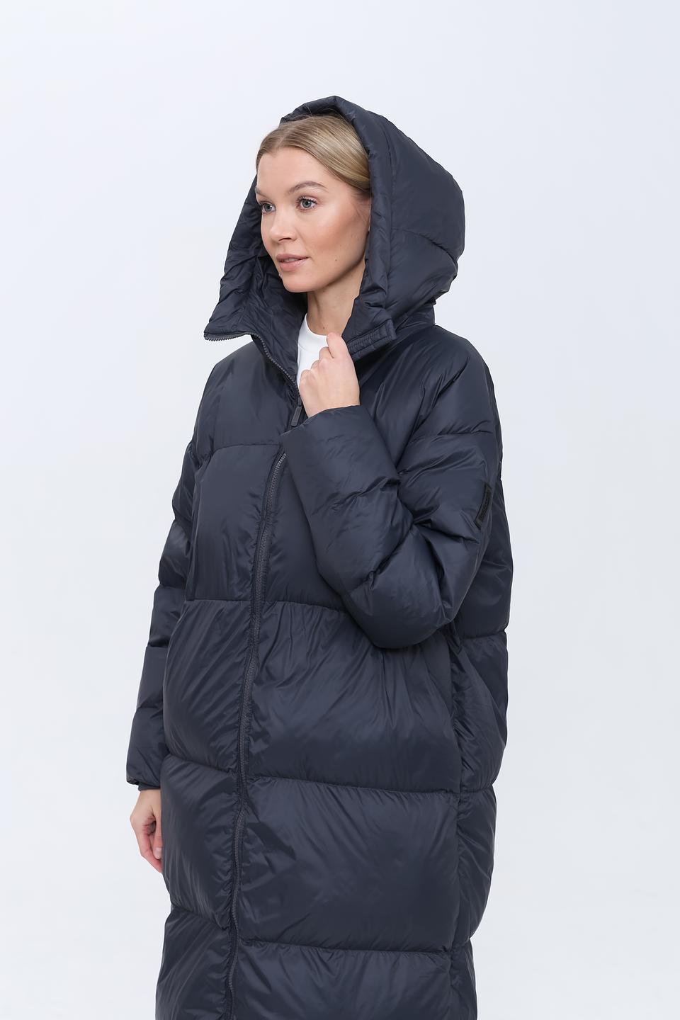 Пальто Bomboogie стеганое чёрное