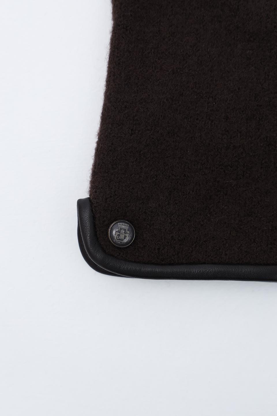 Перчатки Roeckl шерстяные коричневые