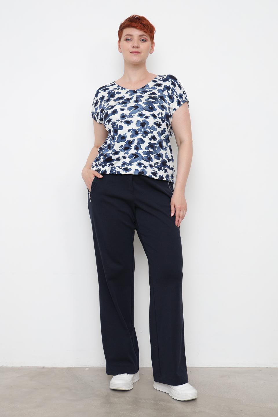 Брюки прямые Sommer mann темно-синие