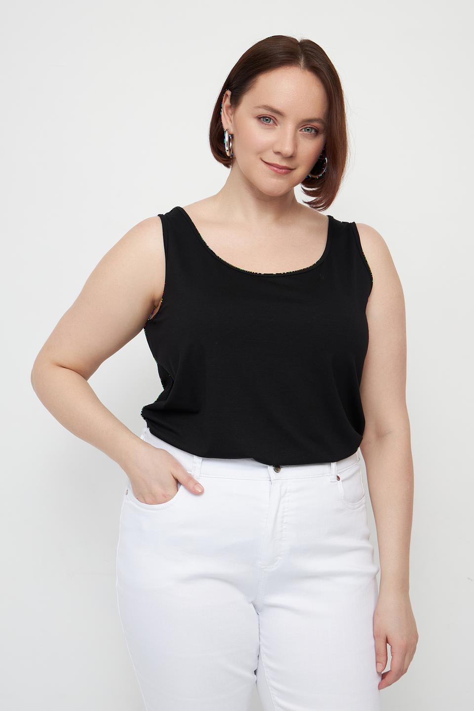 Майка-топ Doris Streich чёрный