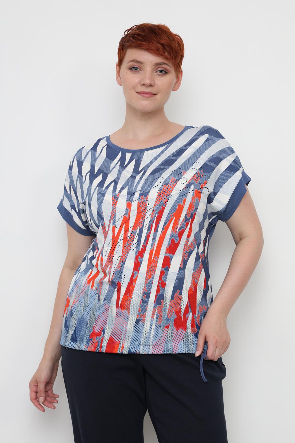 Футболка Barbara Lebek с принтом