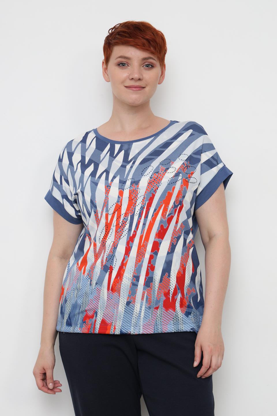 Футболка Barbara Lebek с принтом