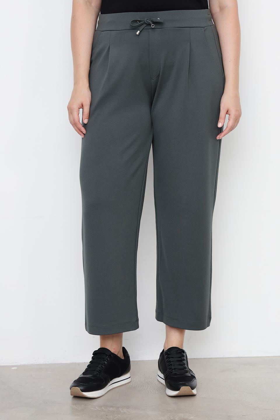 Брюки кюлоты Via Appia серые