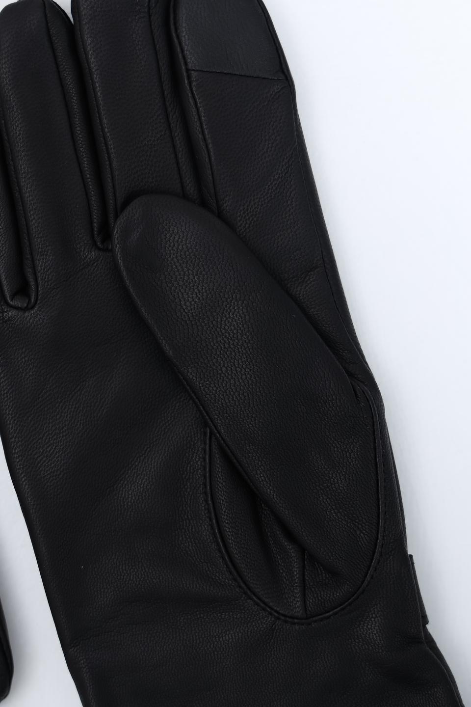 Перчатки кожаные Roeckl чёрные