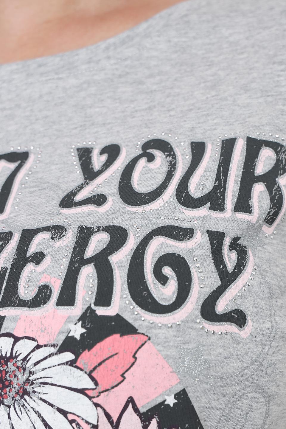 Футболка Via Appia с цветочным принтом