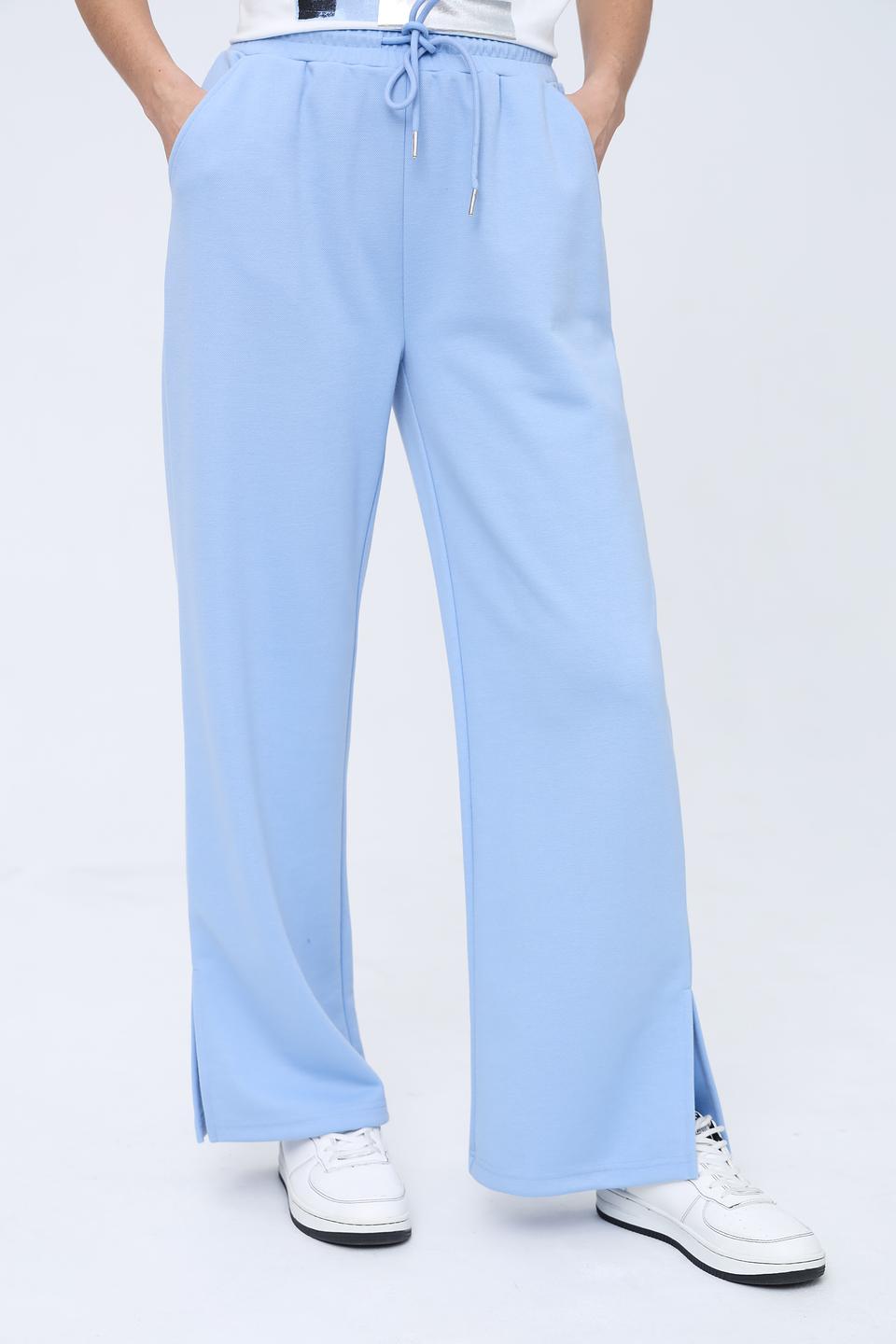 Спортивные брюки Just Valeri голубые