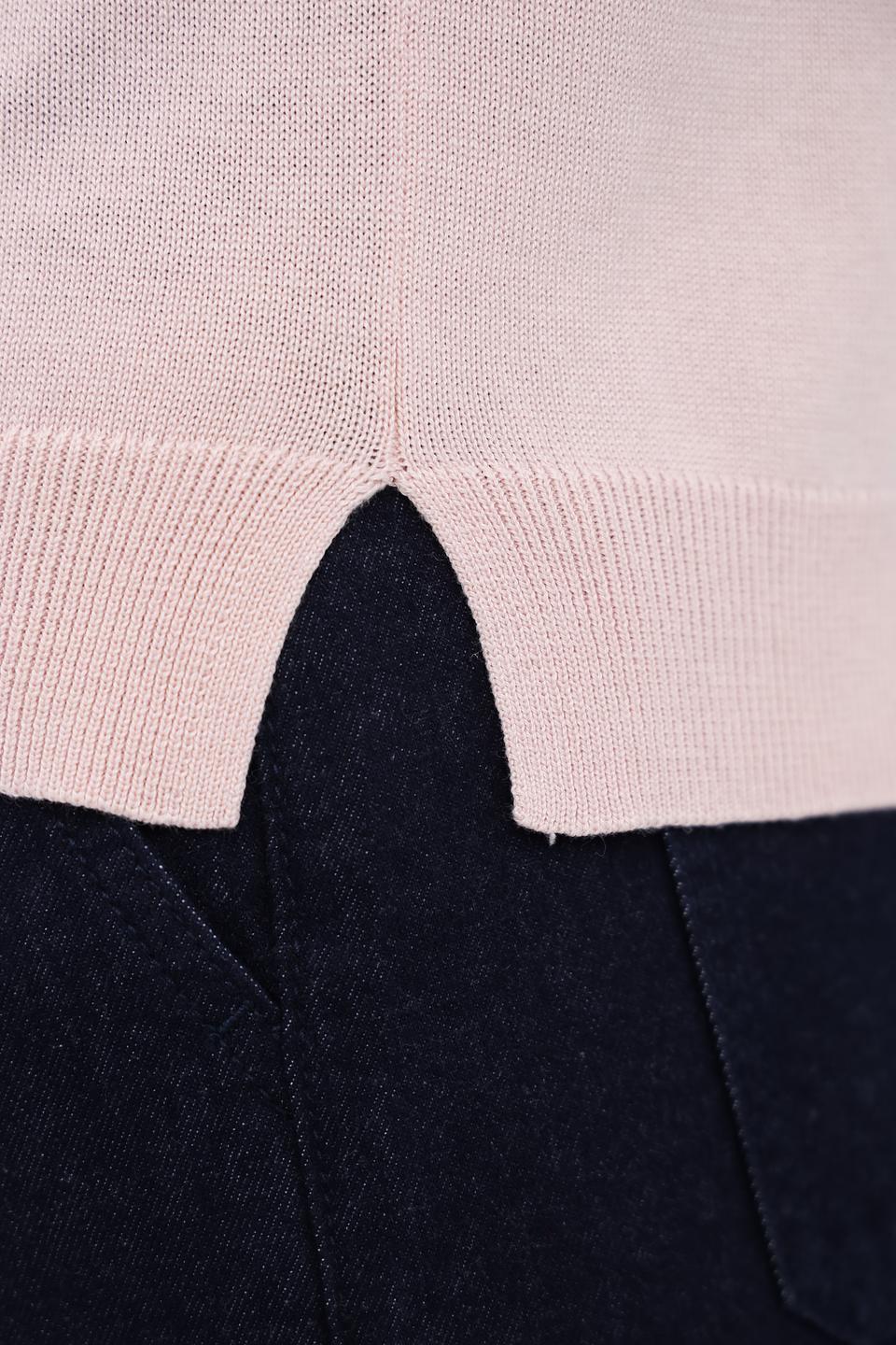 Джемпер Pezzo с коротким рукавом пудровый