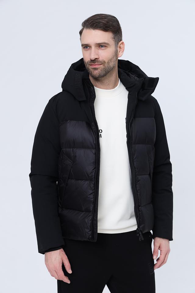 Куртка Bomboogie муж. чёрная стеганая