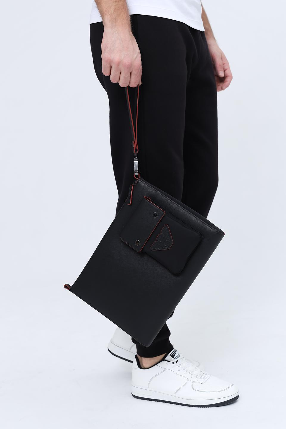 Клатч Emporio Armani чёрный