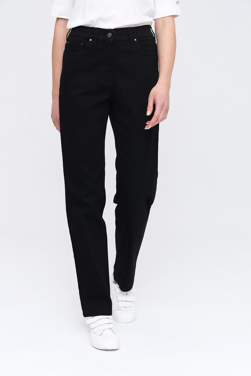 Джинсы Zerres прямые чёрные