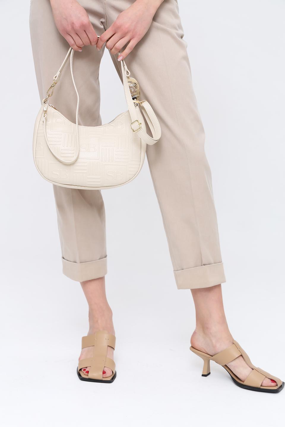 Сумка Sara Burglar жен. бежевая