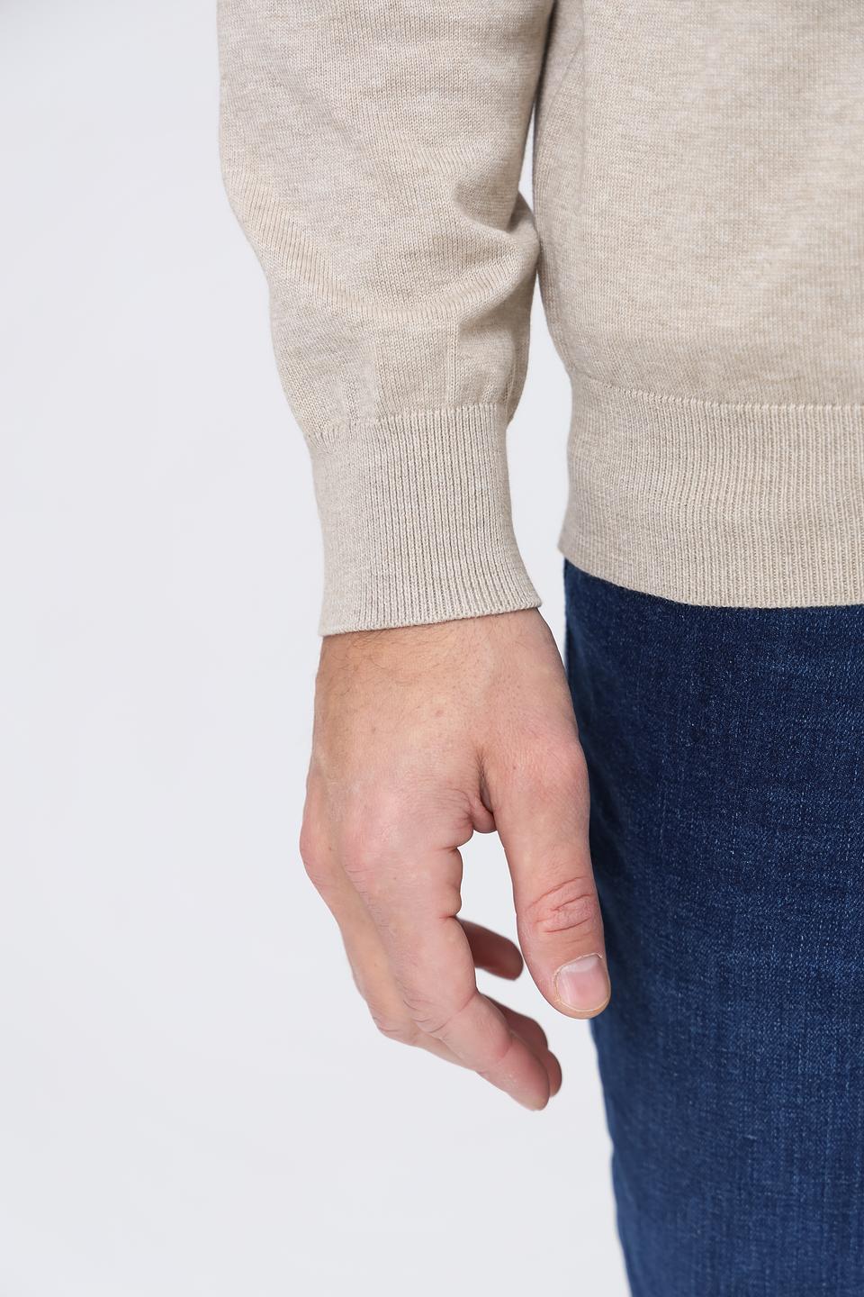 Кардиган Casa Moda на молнии бежевый