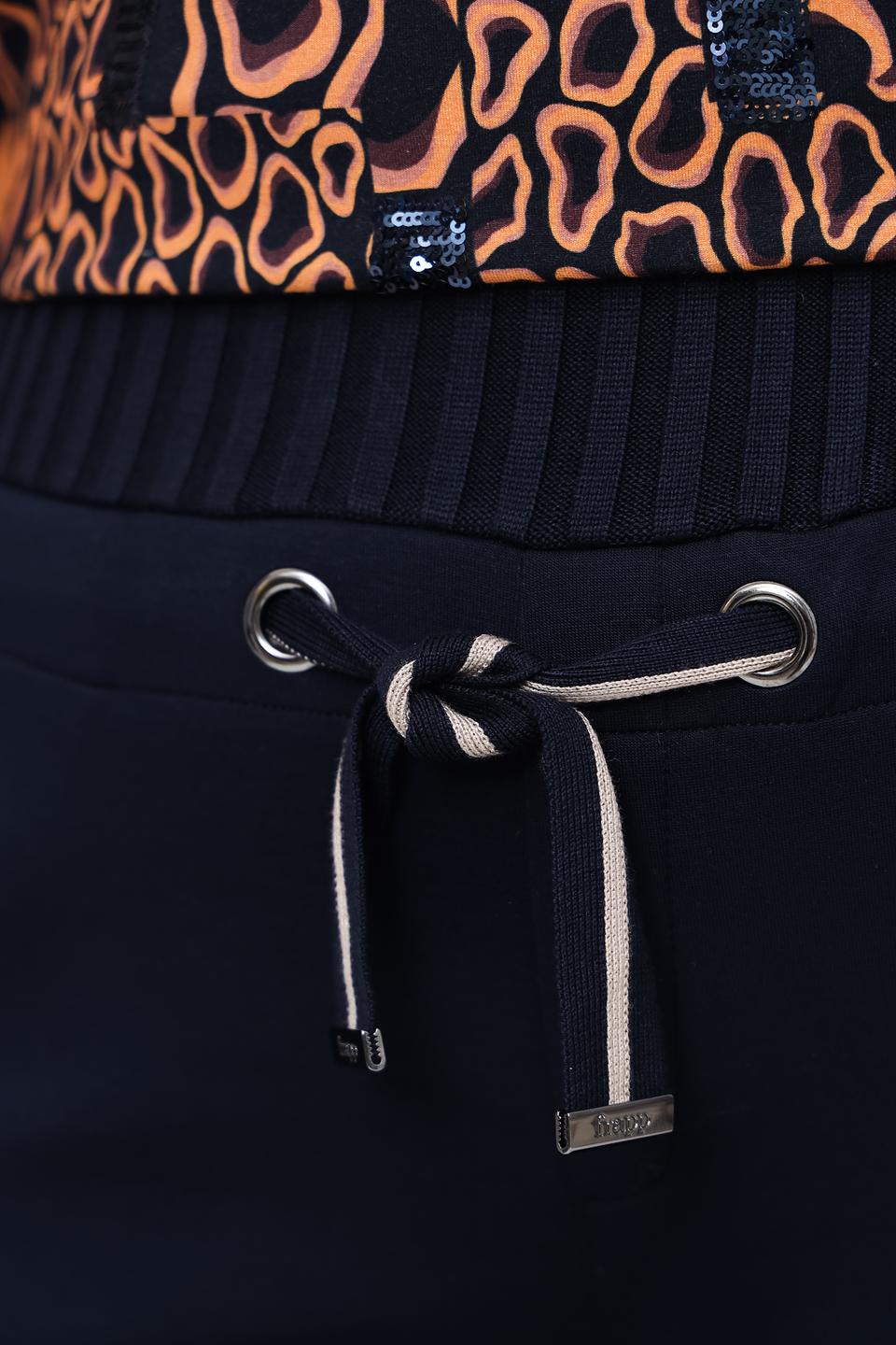 Брюки Frapp кюлоты темно-синие