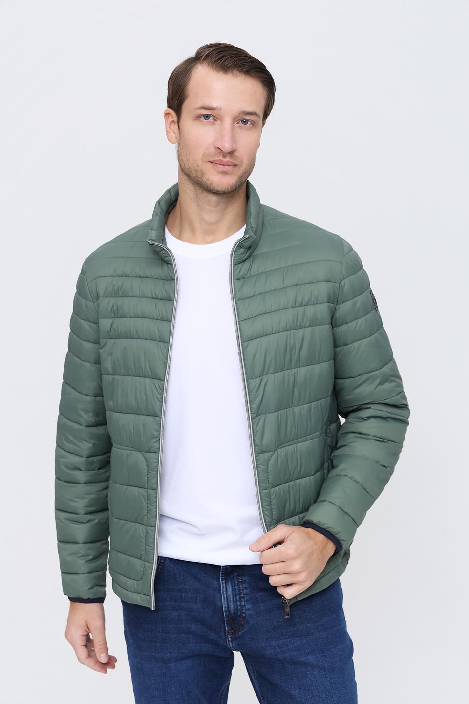 Куртка Bugatti стеганая хаки