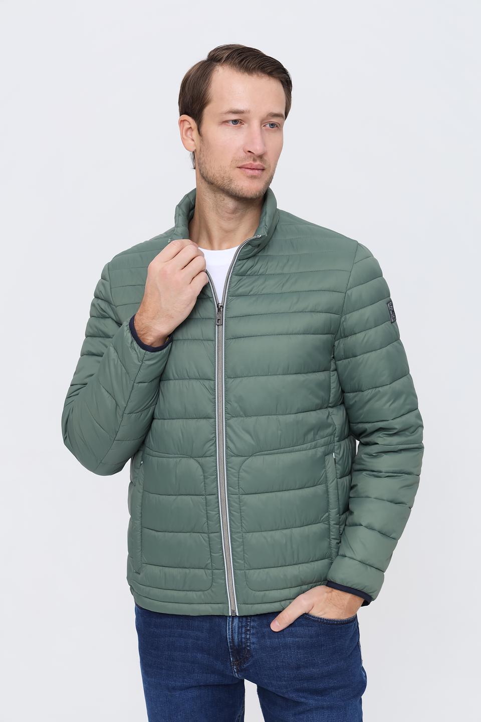 Куртка Bugatti стеганая хаки