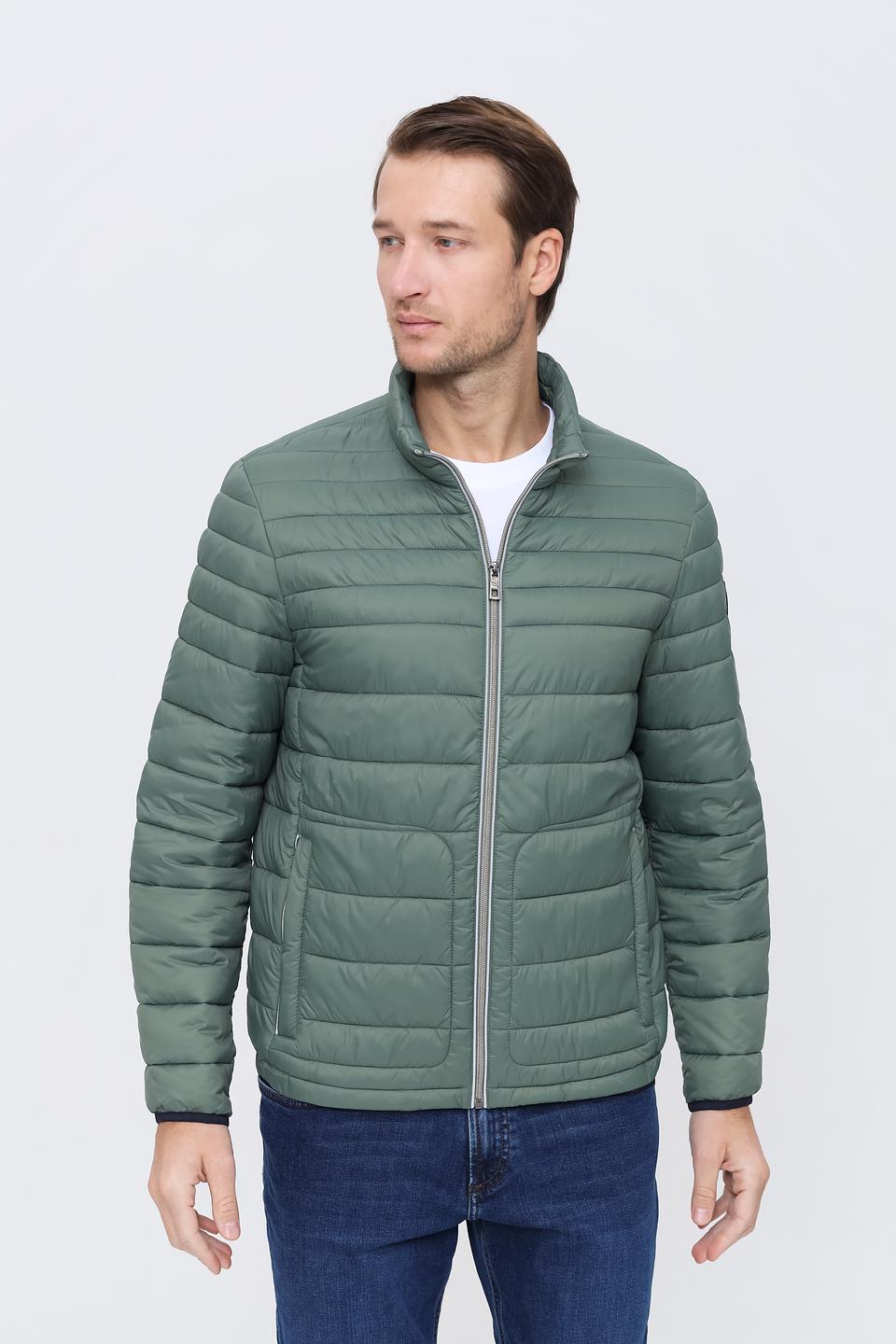 Куртка Bugatti стеганая хаки