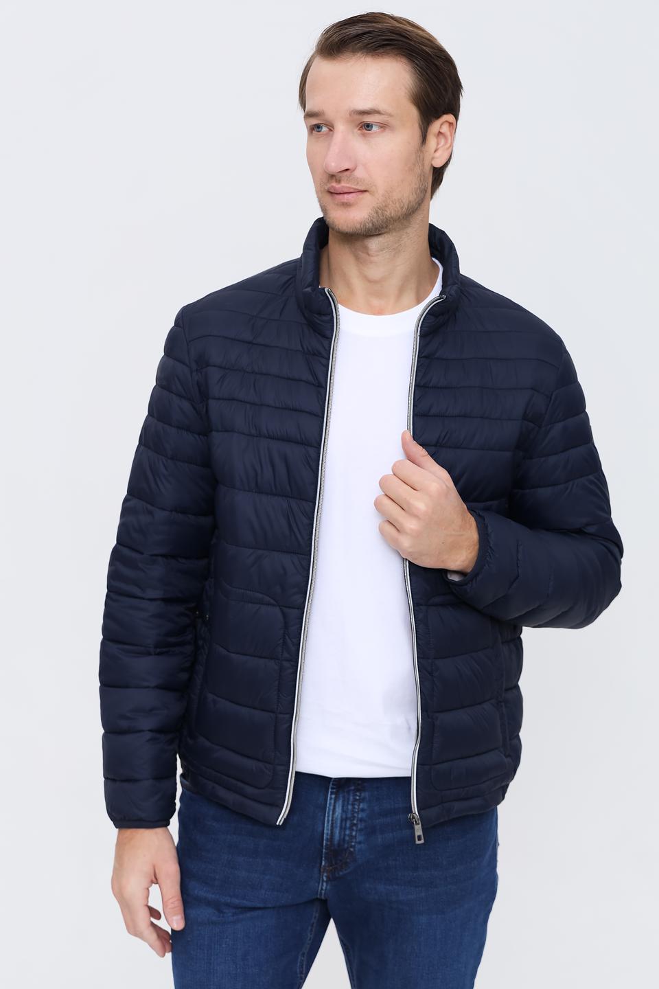 Куртка Bugatti стеганая синяя