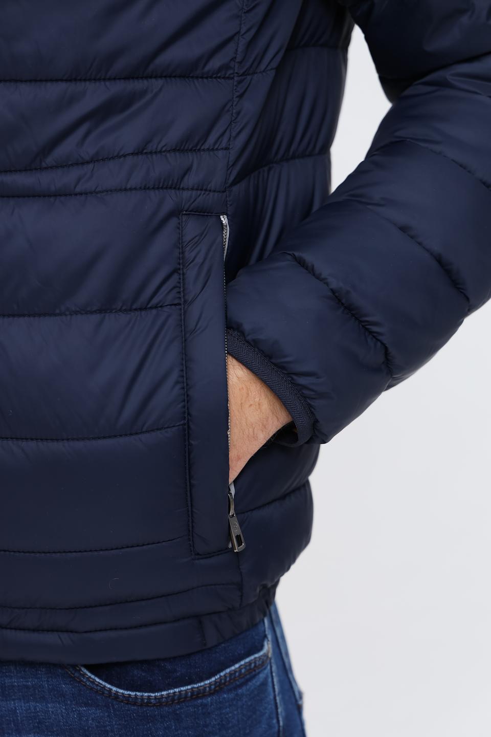 Куртка Bugatti стеганая синяя
