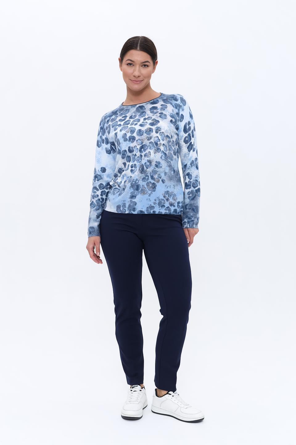 Брюки трикотажные Rabe collection синие