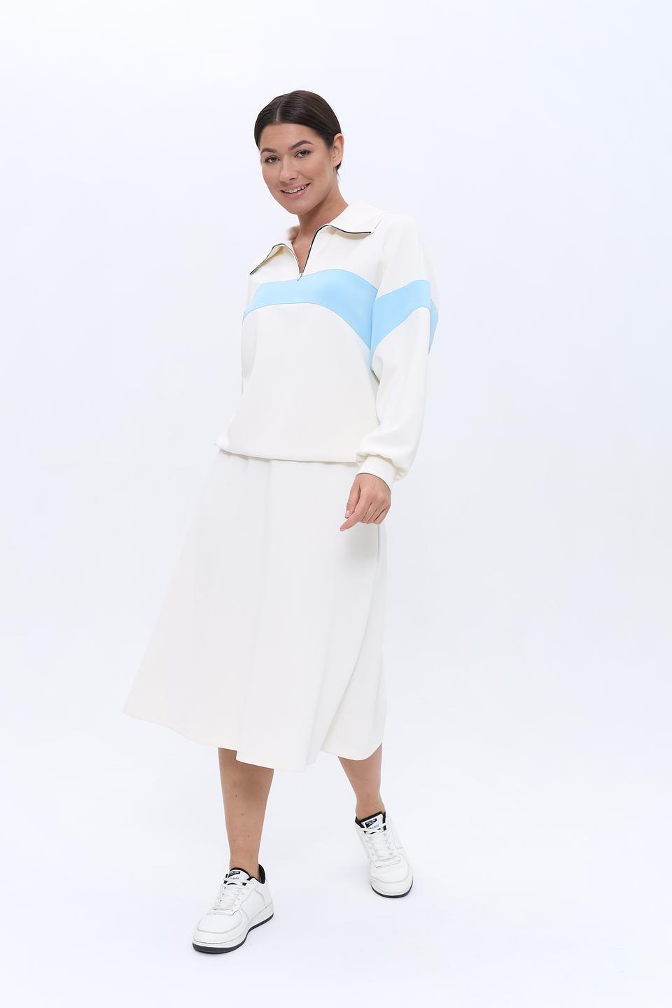 Юбка Beatris классическая белая