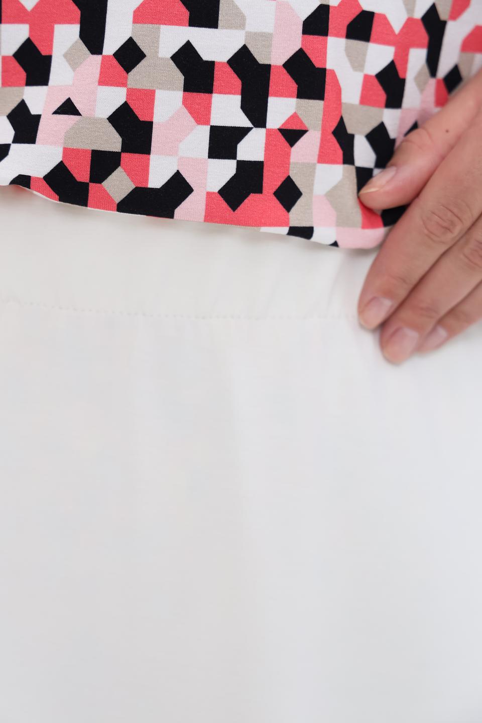 Юбка Beatris классическая белая