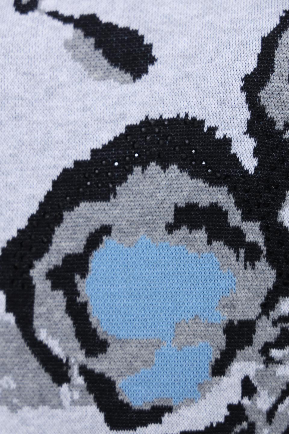 Пуловер Monari с цветочным принтом