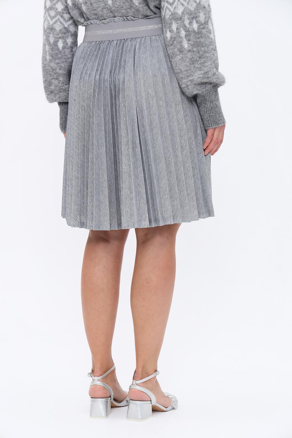 Юбка Monari плиссированная серая