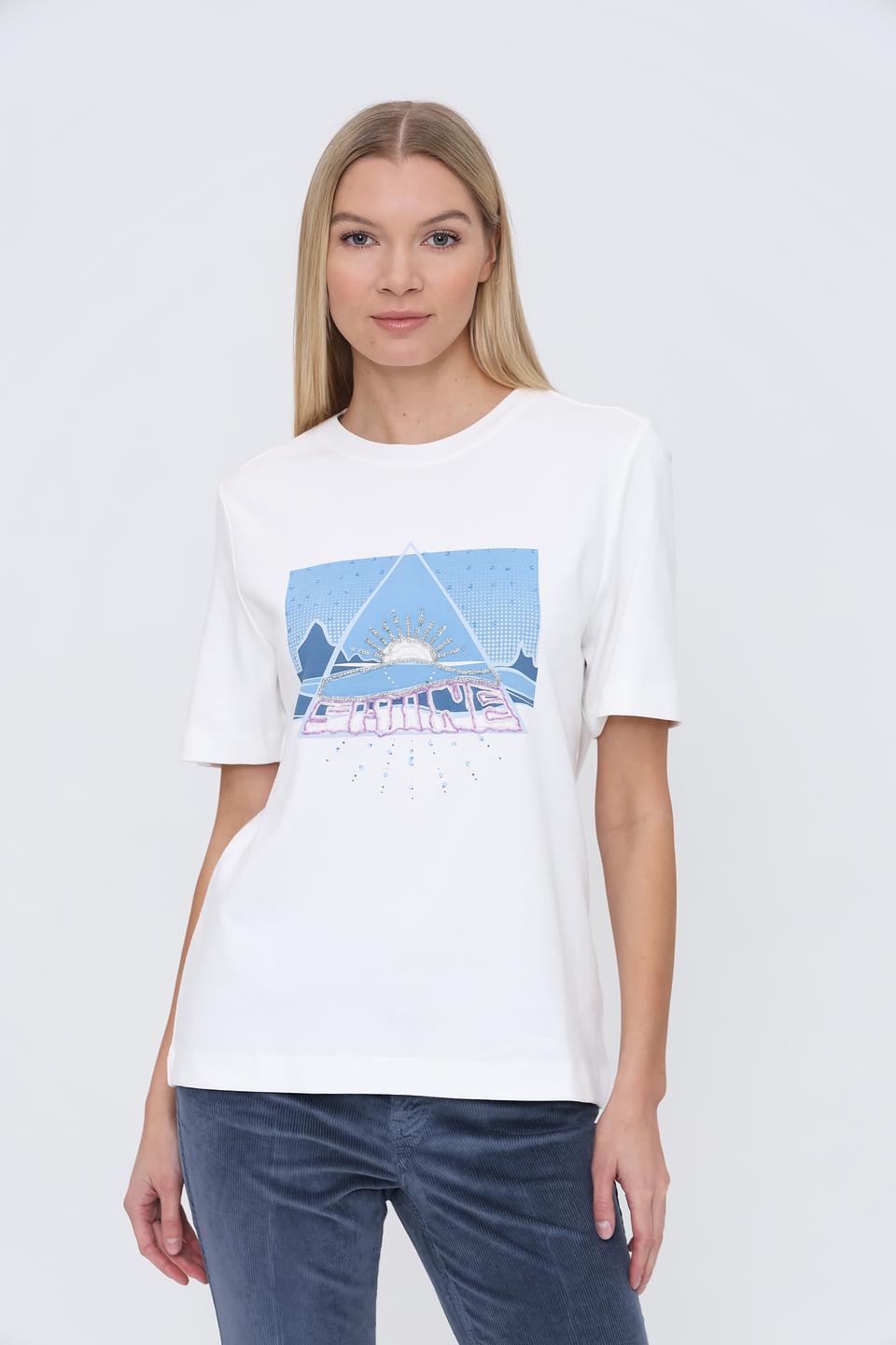 Футболка Oui с принтом Shine