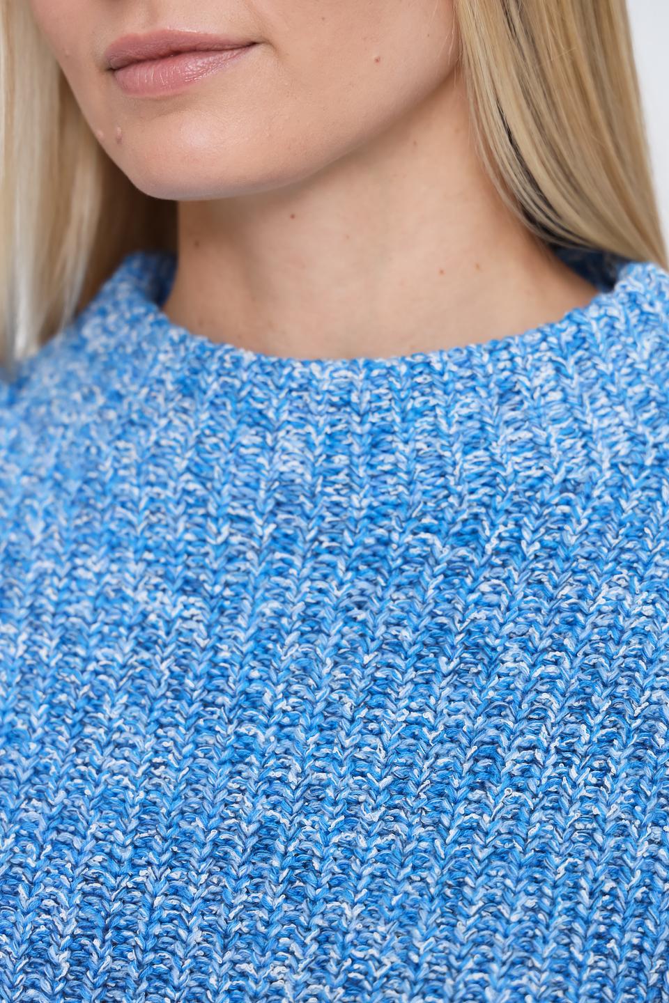 Пуловер Oui с геометрическим узором