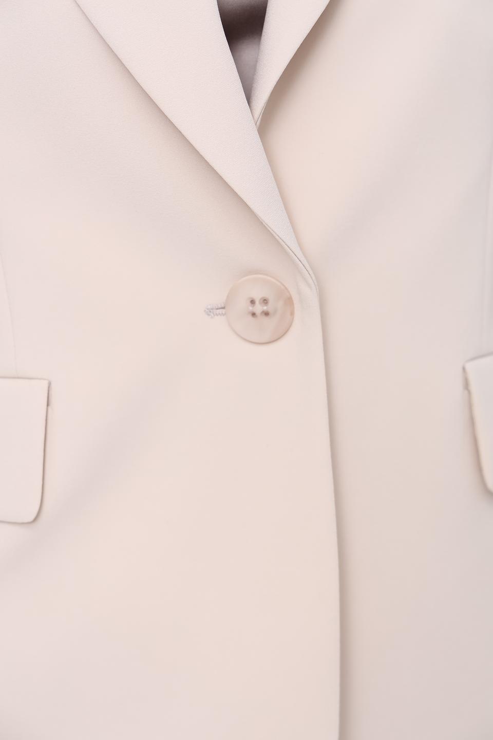 Жакет Bianca приталенный бежевый