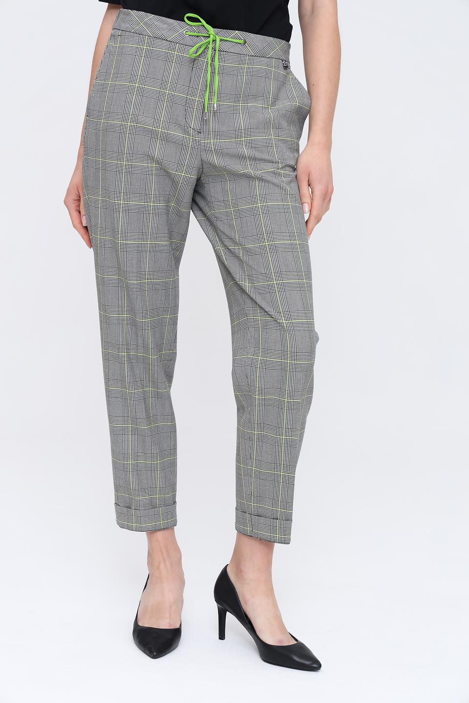 Брюки Marc Cain в клетку с завязками