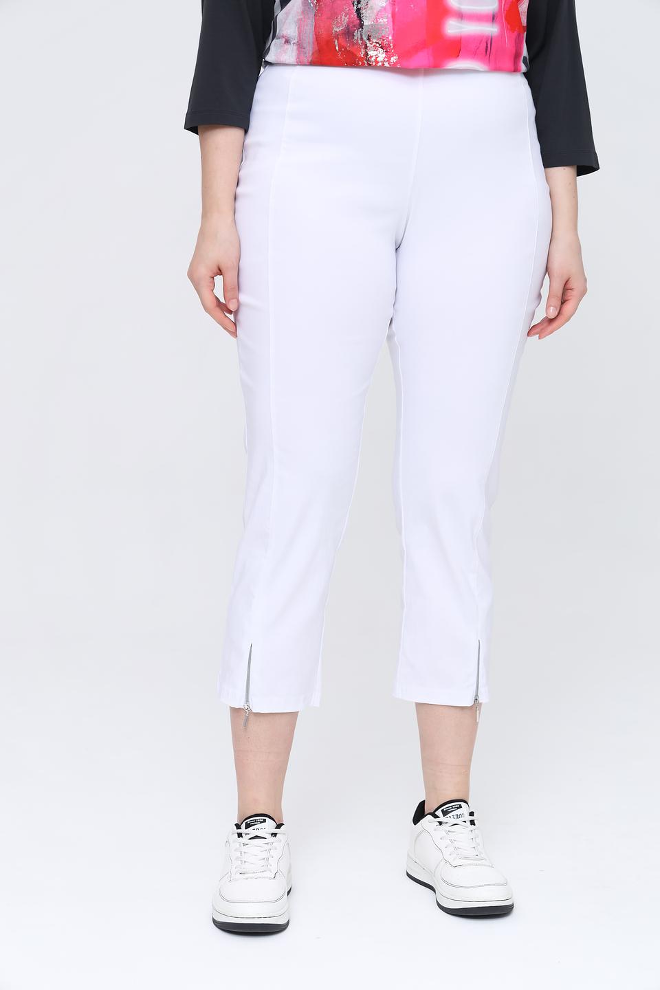 Брюки кюлоты Doris Streich белые