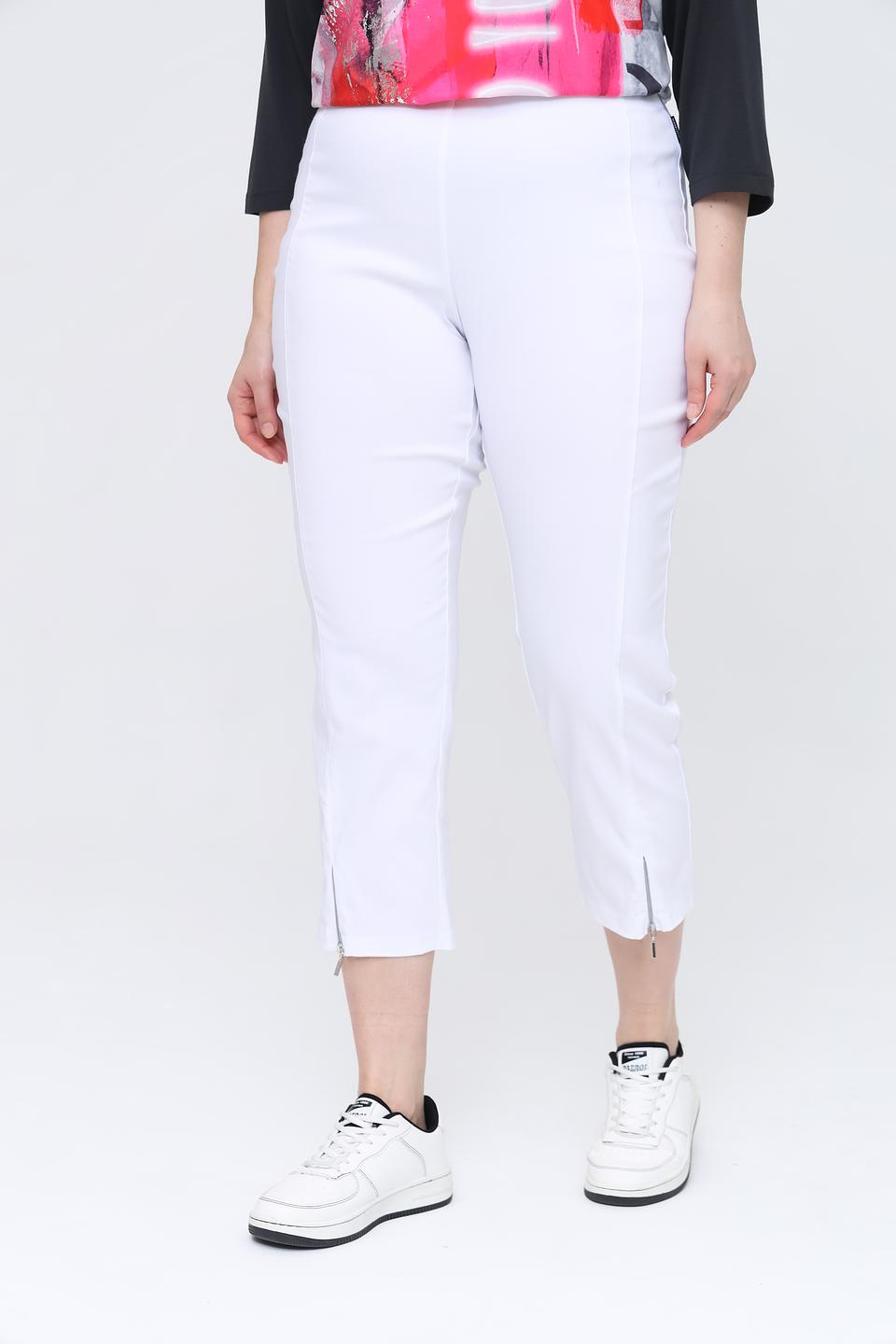 Брюки кюлоты Doris Streich белые