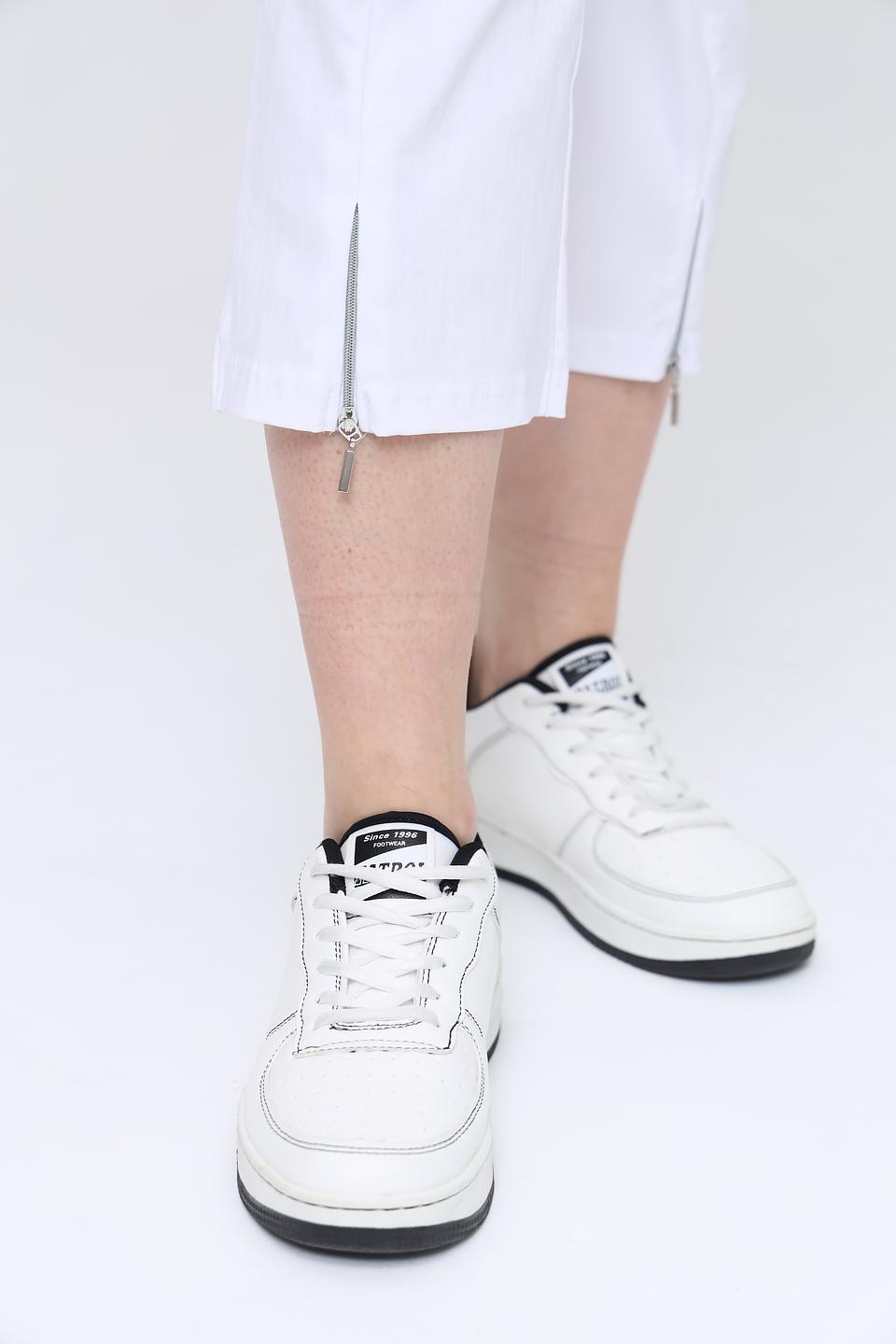 Брюки кюлоты Doris Streich белые