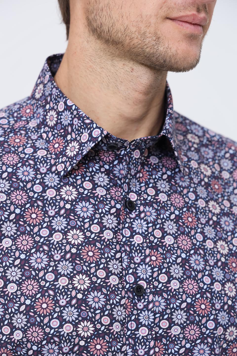 Рубашка Casa Moda с цветочным принтом