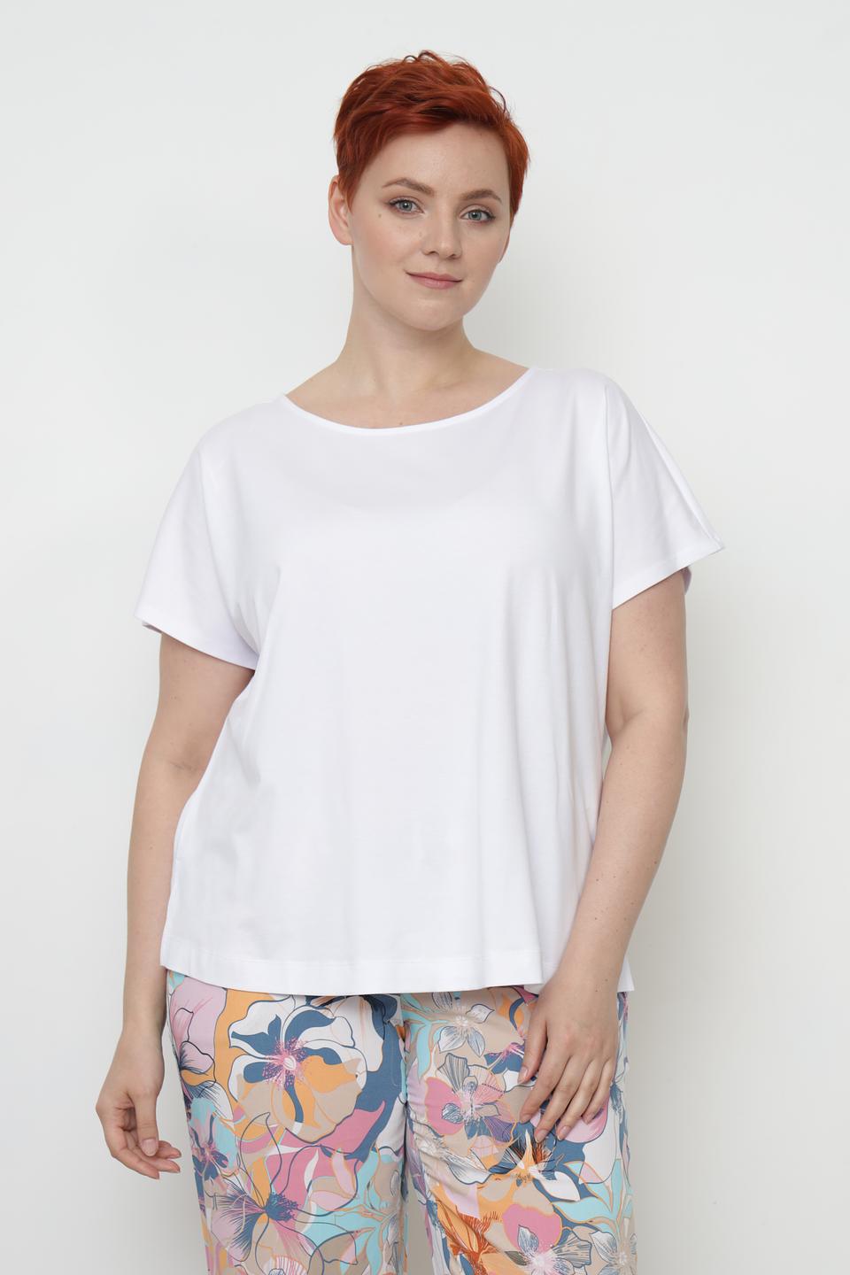 Футболка Samoon женская белая
