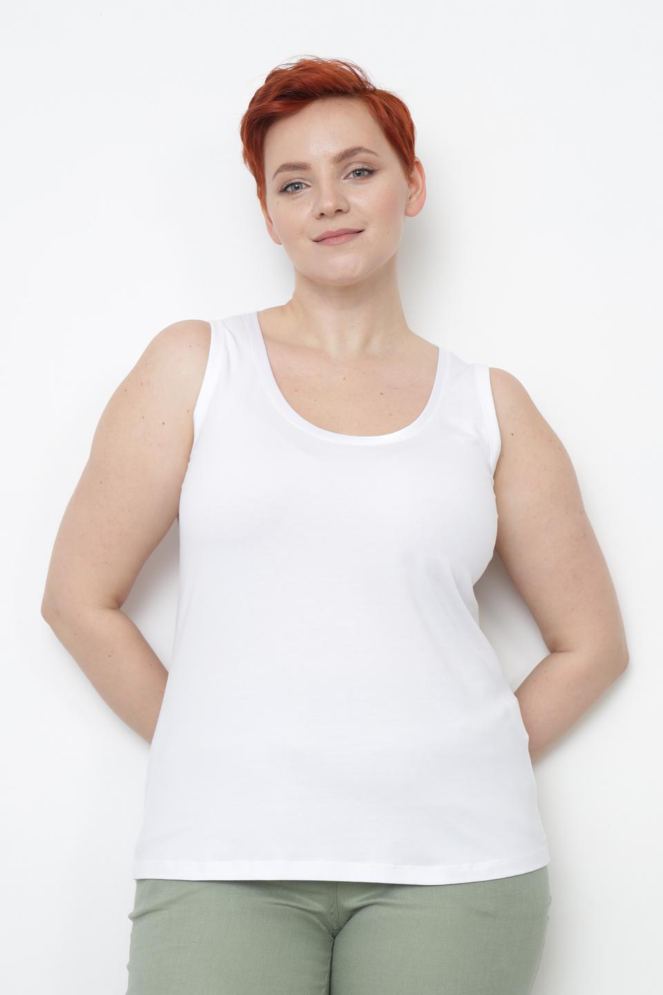 Топ Gerry Weber белый базовый