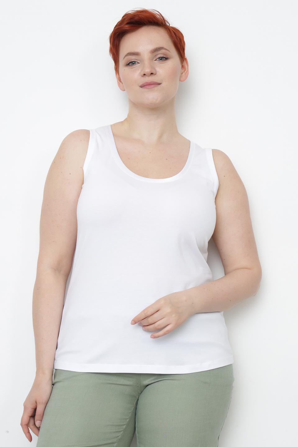 Топ Gerry Weber белый базовый