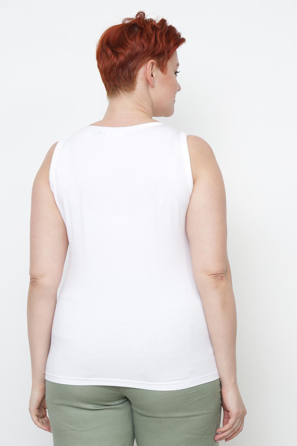 Топ Gerry Weber белый базовый