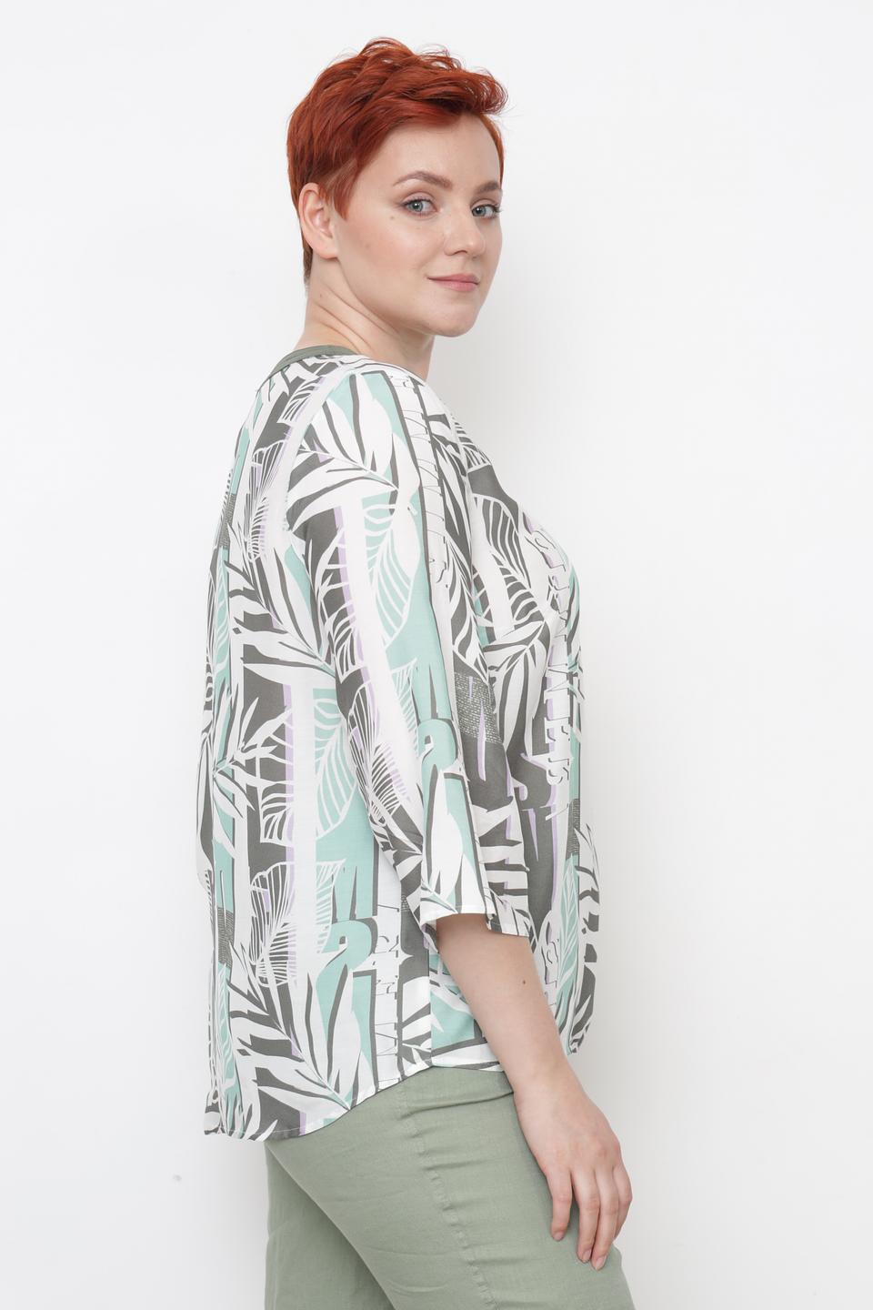 Блуза Frank Walder с принтом