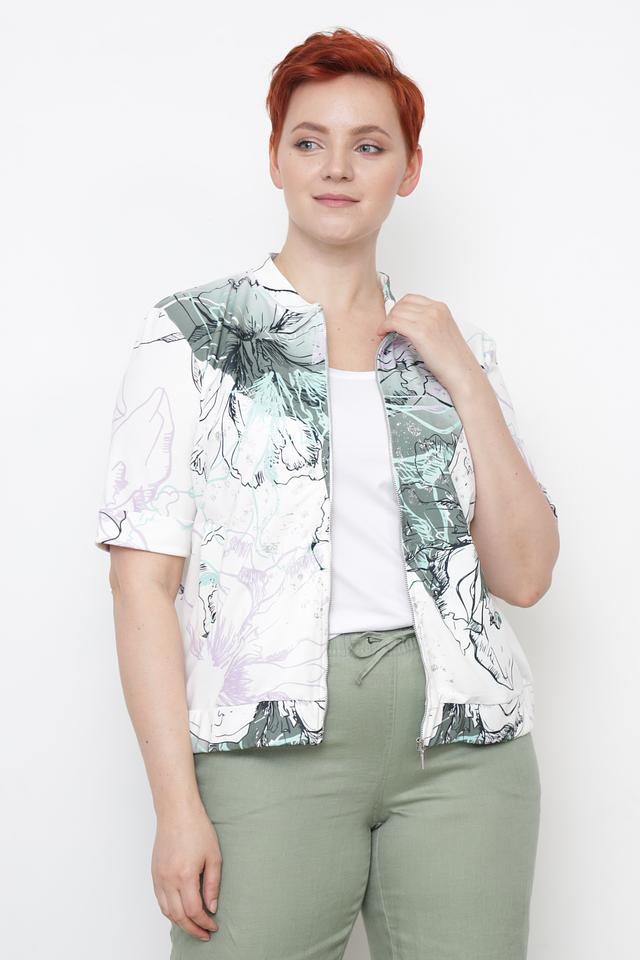 Жакет Frank Walder с цветочным принтом