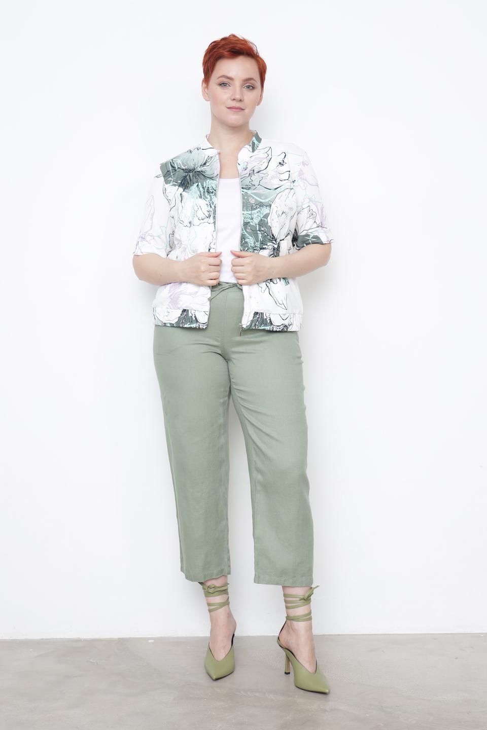 Жакет Frank Walder с цветочным принтом