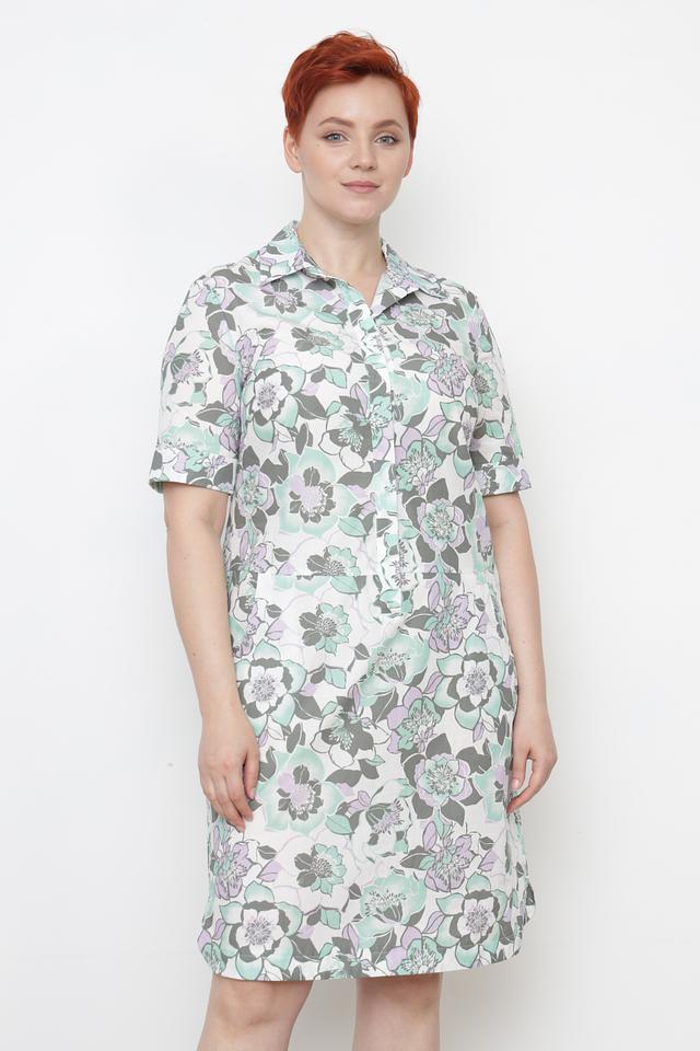 Платье Frank Walder с цветочным принтом